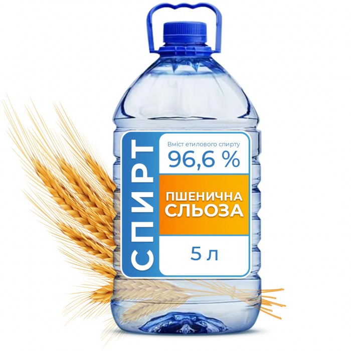 Спирт «Пшенична Cльоза» 96,6%